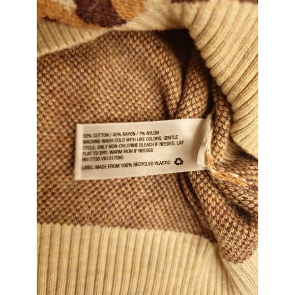 Fierce & Flirty – A New Day Leopard Luxe Knit (XS) |Wild Animal Print Pullover - Picture 7 of 8